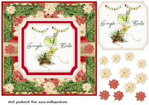Christmas cocktails card front 7