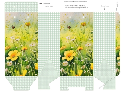 Buttercup field pinch bag 1
