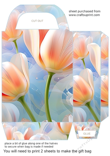 Tulips gift bag 9