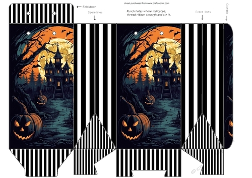 Halloween pinch bag 1