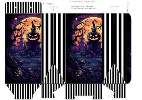 Halloween pinch bag 2