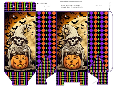 Halloween pinch bag 3