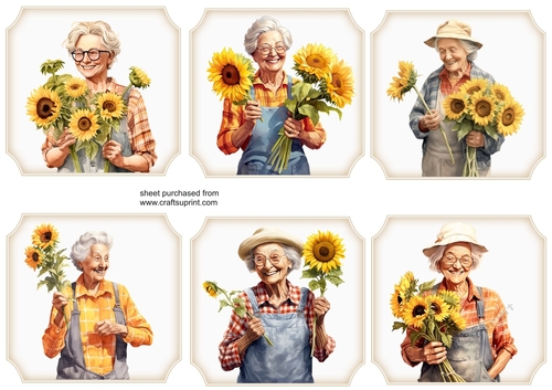 6 Say it with sunflowers toppers