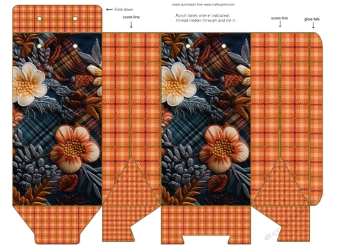 Cosy Autumn pinch bag 1