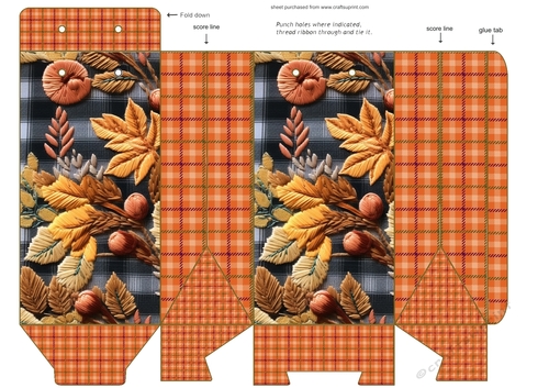 Cosy Autumn pinch bag 3