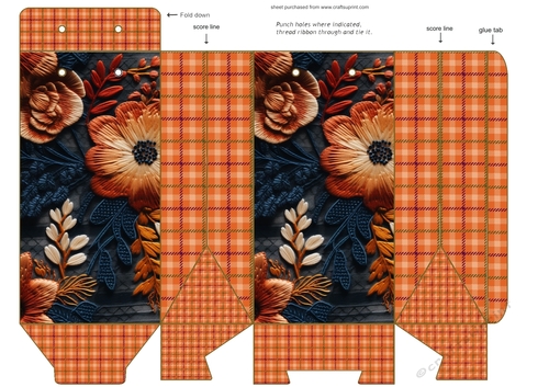 Cosy Autumn pinch bag 5