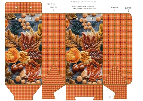 Cosy Autumn pinch bag 10
