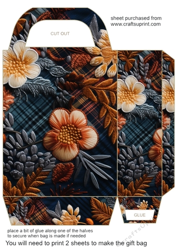 Cosy Autumn gift bag 1