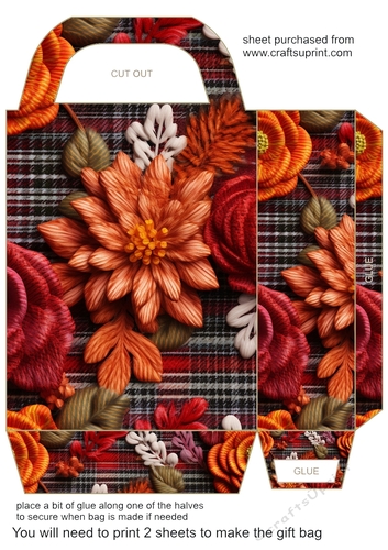 Cosy Autumn gift bag 2