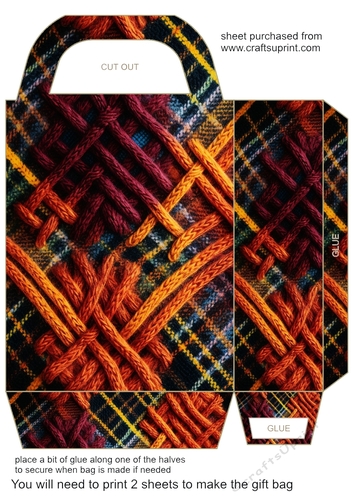 Cosy Autumn gift bag 3