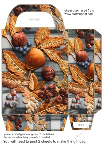 Cosy Autumn gift bag 4