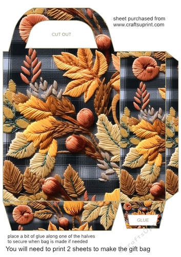 Cosy Autumn gift bag 5