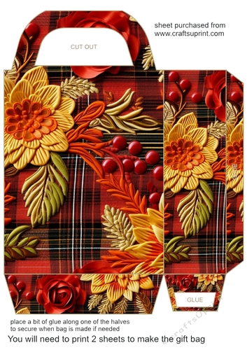 Cosy Autumn gift bag 6