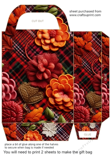 Cosy Autumn gift bag 10