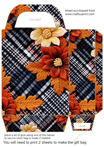 Cosy Autumn gift bag 12
