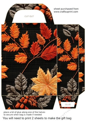 Cosy Autumn gift bag 15