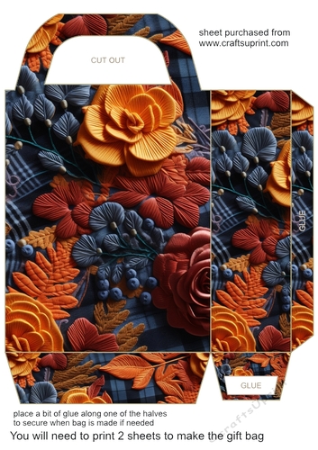 Cosy Autumn gift bag 16
