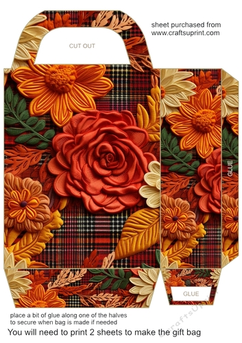 Cosy Autumn gift bag 17