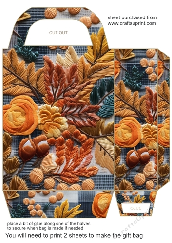 Cosy Autumn gift bag 20