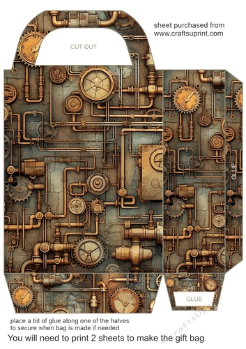 Steampunk gift bag (n) 7