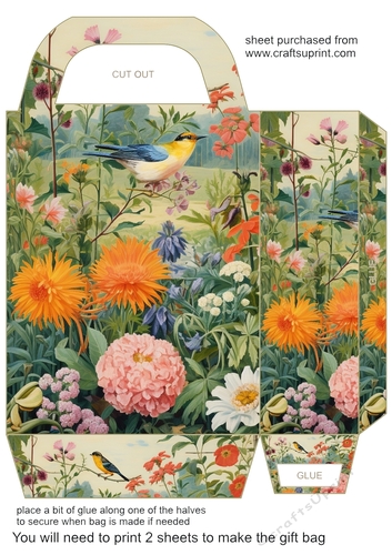Summer garden gift bag 1