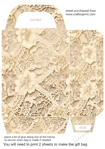Lace gift bag (N) 1