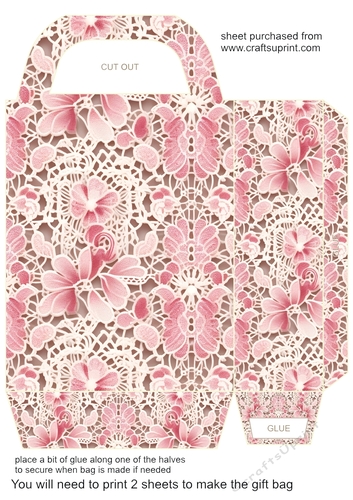 Lace gift bag (N) 3