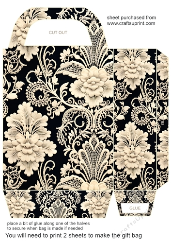 Lace gift bag (N) 4