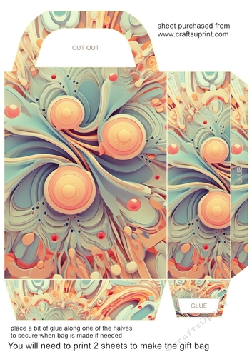 Retro gift bag 4