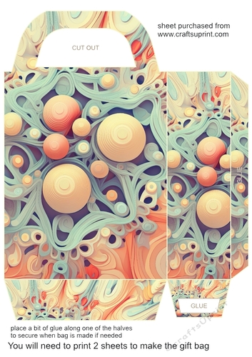 Retro gift bag 6