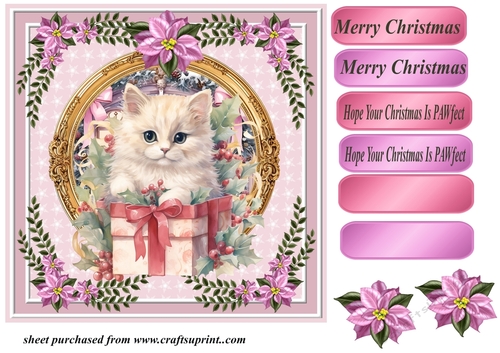 Christmas special delivery card front 1