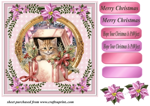 Christmas special delivery card front 2