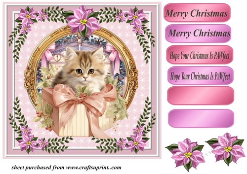 Christmas special delivery card front 6