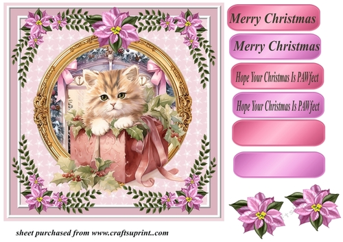 Christmas special delivery card front 7