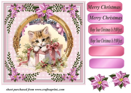 Christmas special delivery card front 8