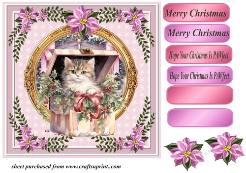 Christmas special delivery card front 9