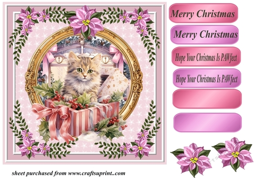 Christmas special delivery card front 12