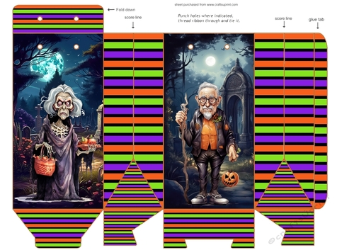 The Oldies Halloween gift bag D
