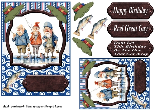 Seniors fishing card front(5x7 aprox) 2