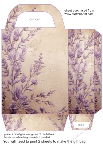Lavender gift bag 4