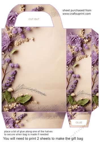 Lavender gift bag 6