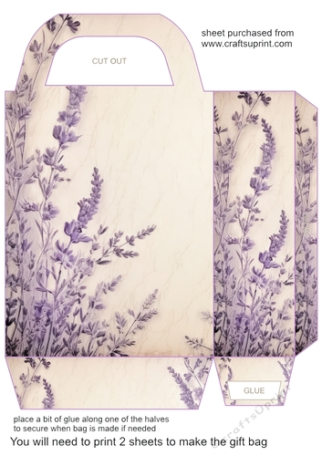 Lavender gift bag 8