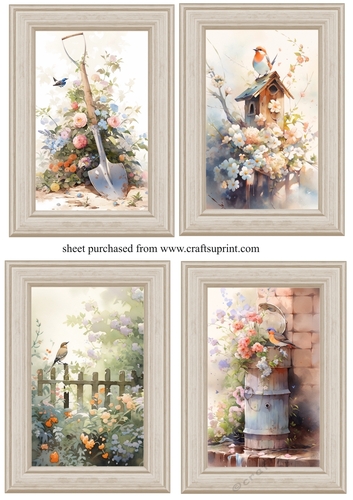 4 In the garden toppers