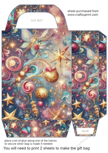 Christmas fantasy gift bag 9