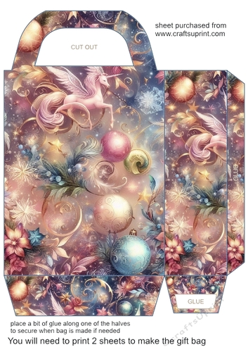 Christmas is coming gift bag 2