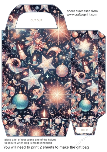 Christmas is coming gift bag 10