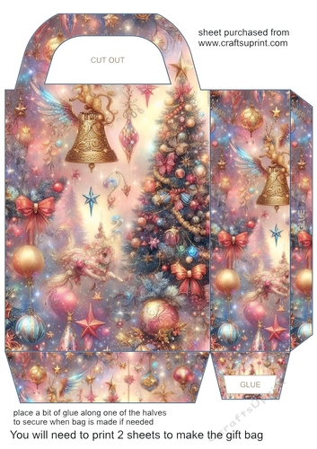 Christmas is coming gift bag 11
