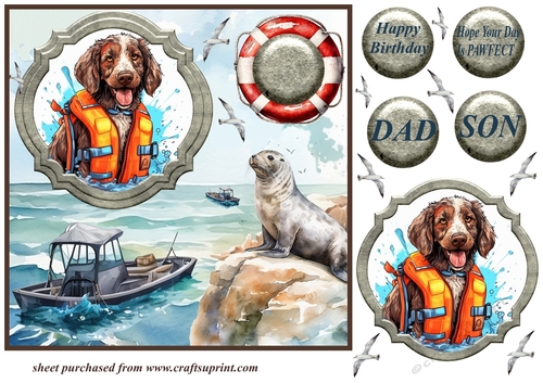 Pup rescue card front 7
