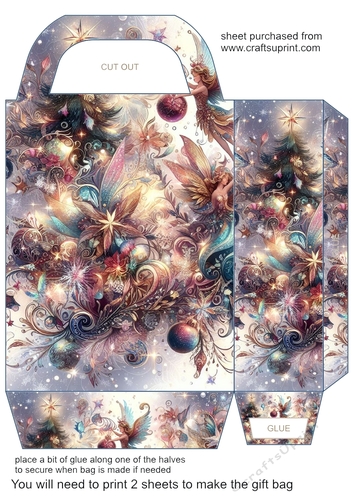 Enchanted Christmas gift bag 10