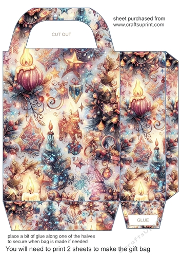Enchanted Christmas gift bag 11